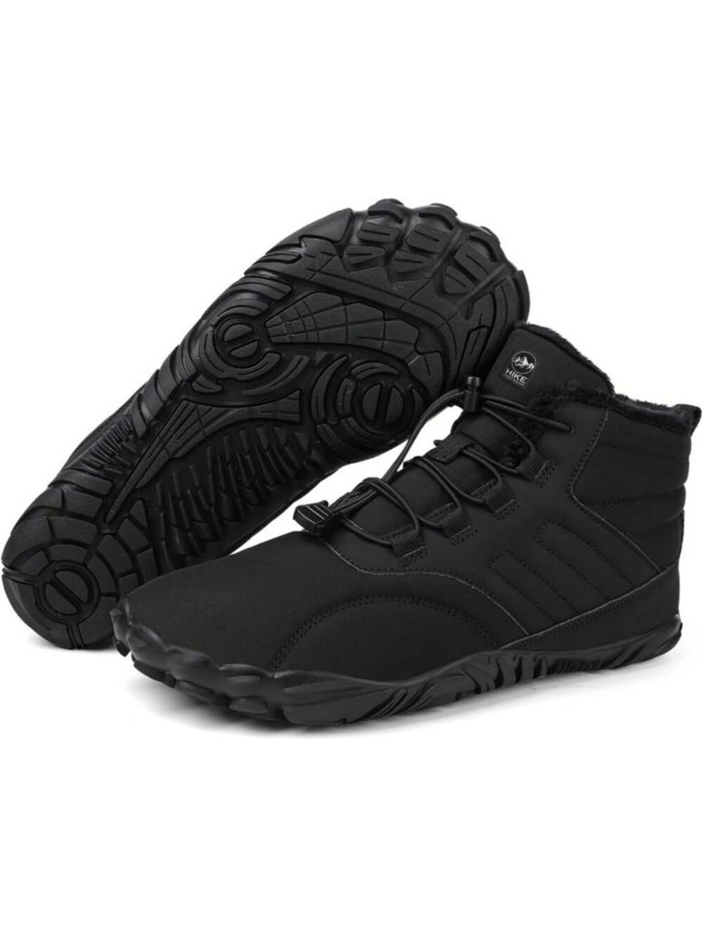 Non-Slip Winter Barefoot Hiking Boots - Comfortable, Warm, Supportive Footwear